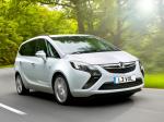 Vauxhall Zafira Tourer ecoFLEX 2011 года